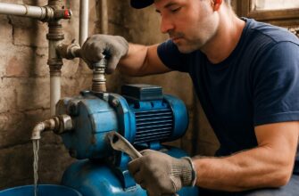 Ремонт насоса водоснабжения в Лотошино