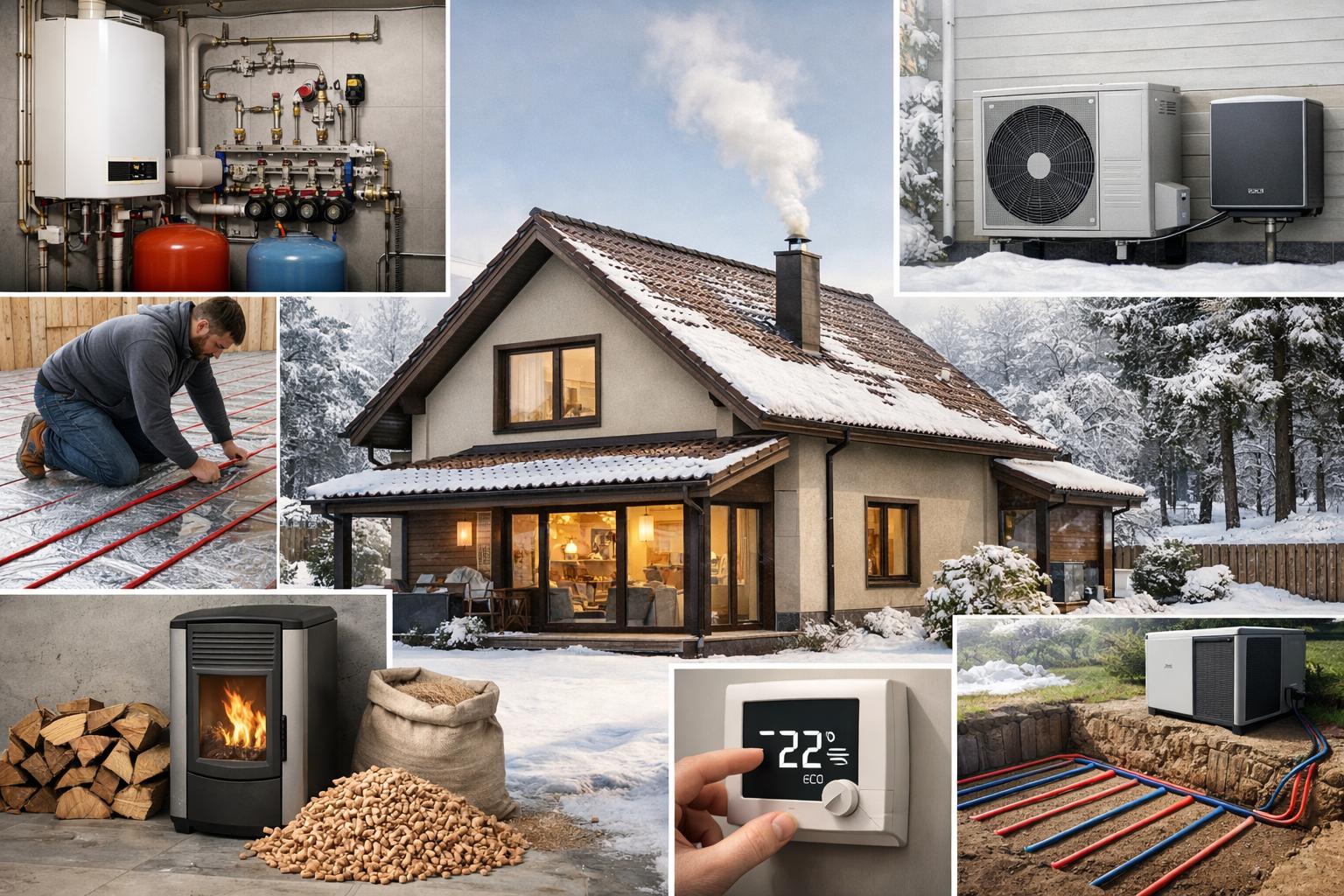 Комплексный подбор отопительной системы для дома 140 м² в Лотошино — индивидуальное решение от ООО «Холдинг СпецСтройАльянс» Комплексный подбор отопительной системы для дома 140 м² в Лотошино — индивидуальное решение от ООО «Холдинг СпецСтройАльянс»