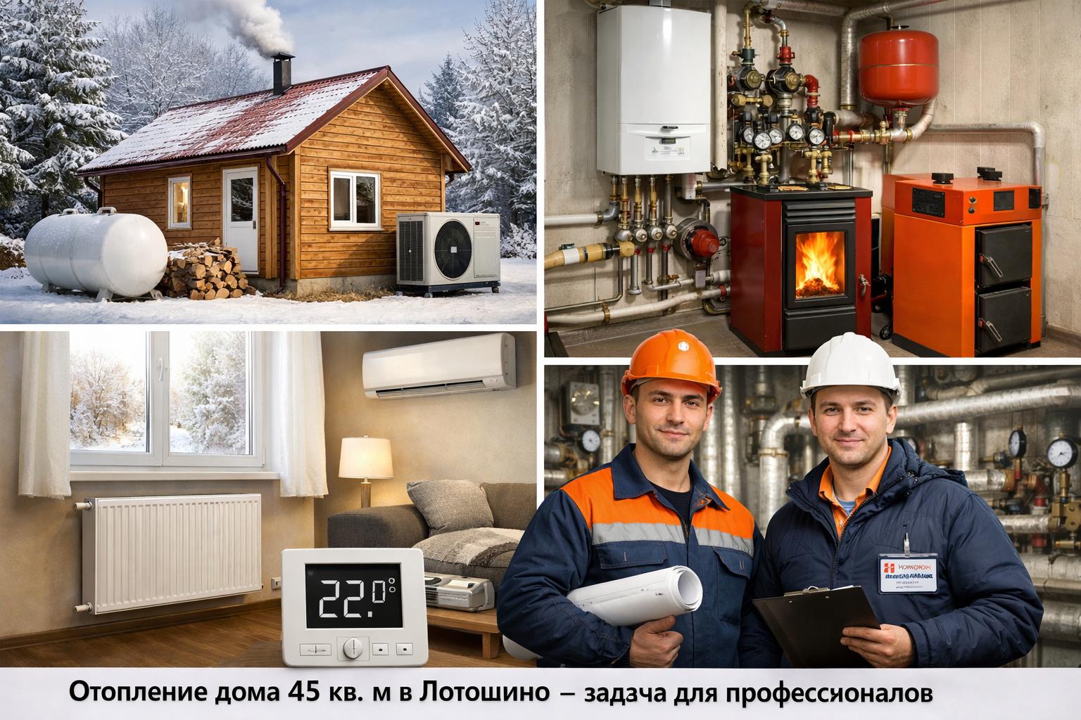 Почему отопление дома 45 кв. м в Лотошино — задача для профессионалов ООО Холдинг СпецСтройАльянс Почему отопление дома 45 кв. м в Лотошино — задача для профессионалов ООО Холдинг СпецСтройАльянс