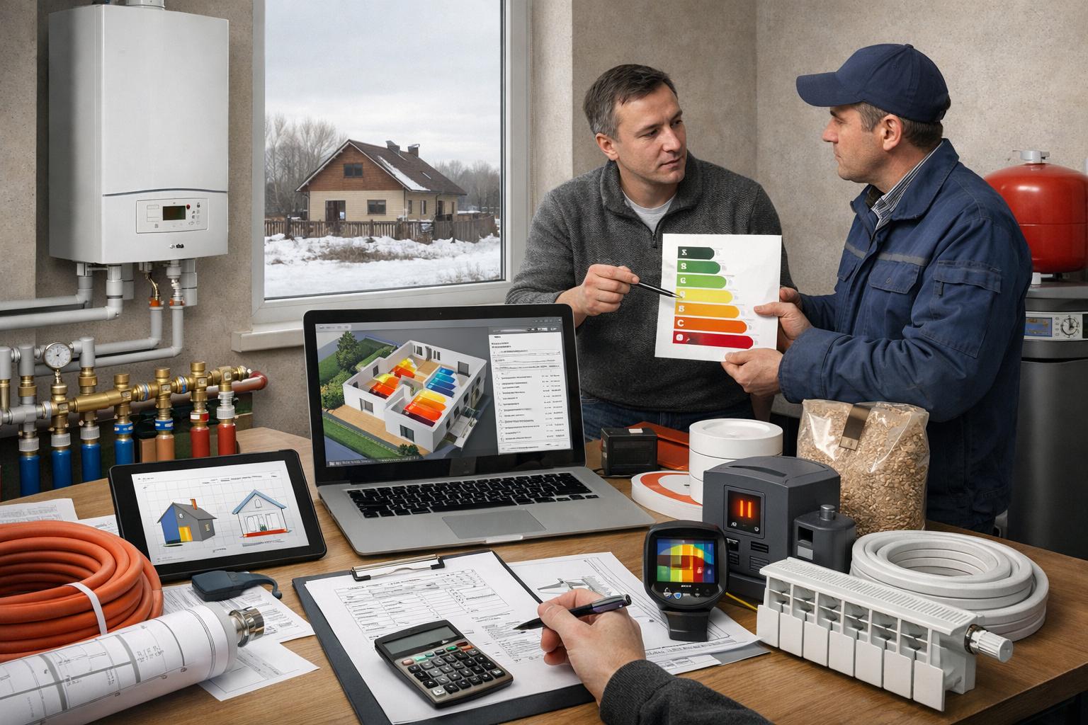 Диагностика и расчёты для дома 110 кв. м в Лотошино: индивидуальный теплотехнический анализ