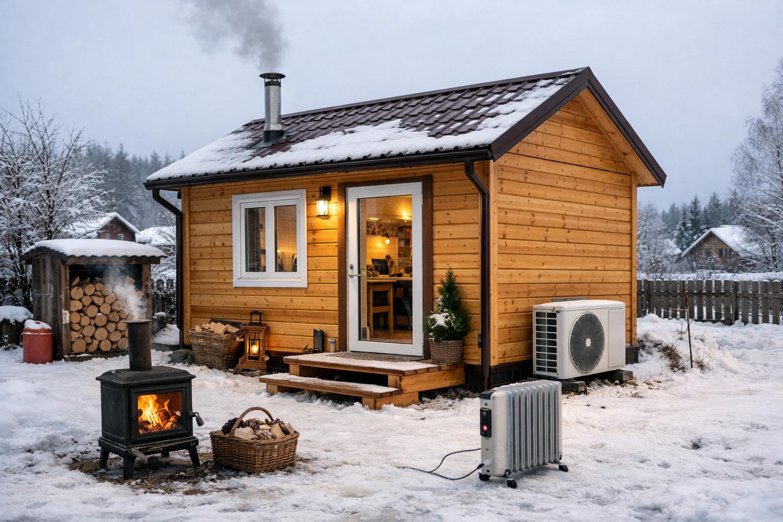 Тёплый и экономичный дом 25 м² в Лотошино — сделаем уют доступным