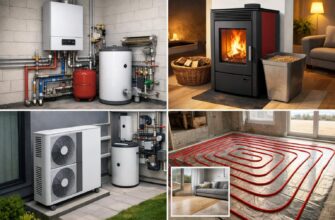 Отопление дома 170 кв. м в Лотошино