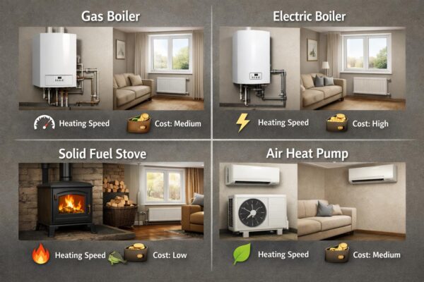 Отопление дома 70 кв. м в Лотошино