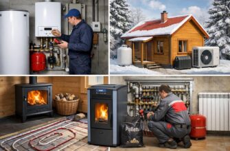 Отопление дома 40 кв. м в Лотошино