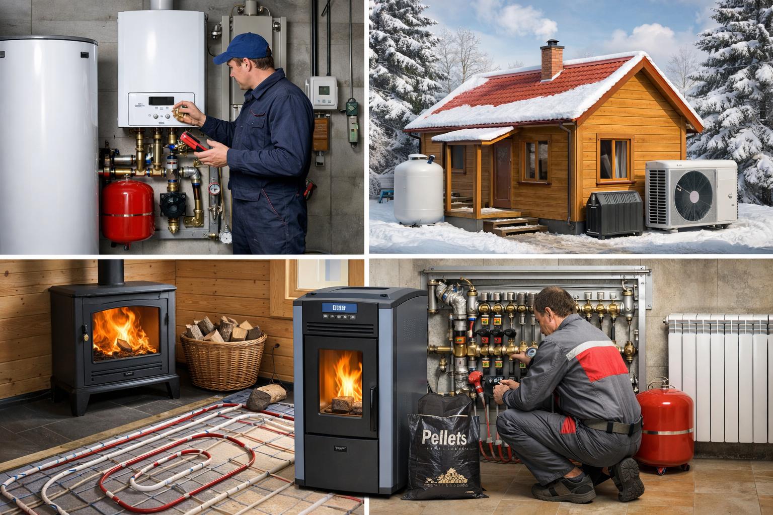 Доверьте отопление дома 40 м² профессионалам ООО Холдинг СпецСтройАльянс