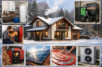 Лотошино: отопление дома площадью 250 кв. м