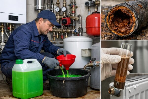 Замена антифриза в водяном отоплении Можайска