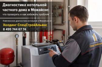 Диагностика котельной частного дома в Можайске