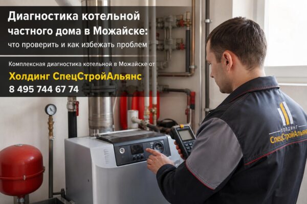 Диагностика котельной частного дома в Можайске