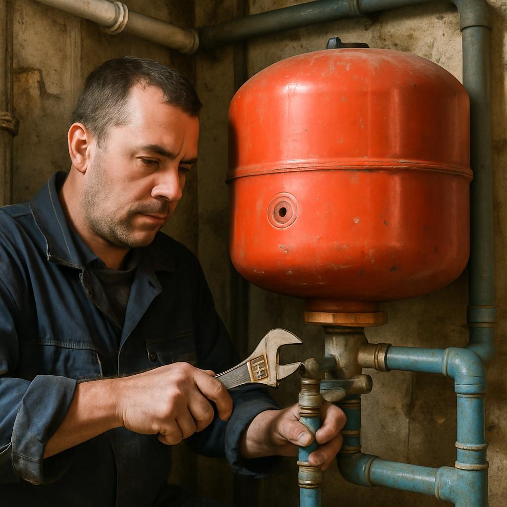 Можайск: ремонт расширительного бака водоснабжения