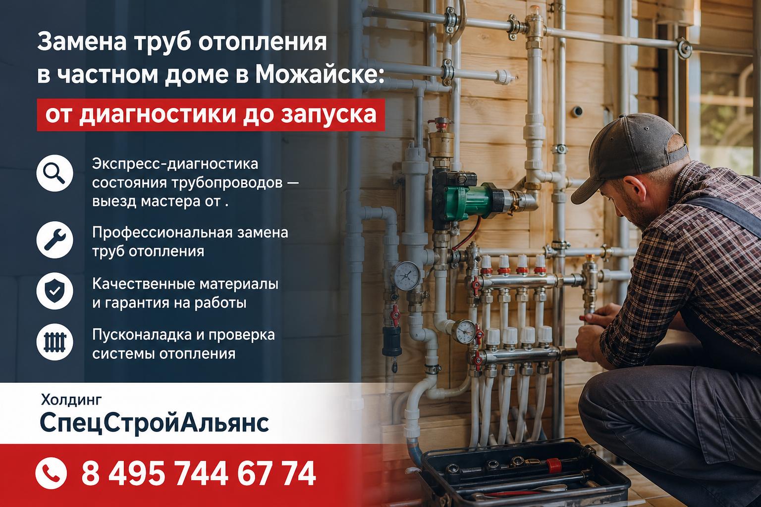 Экспресс-диагностика состояния трубопроводов — выезд мастера от Экспресс-диагностика состояния трубопроводов — выезд мастера от