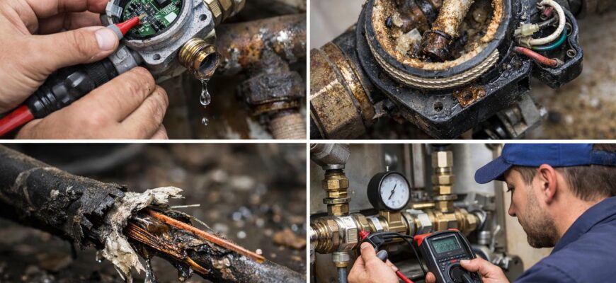Ремонт датчиков водоснабжения в Можайске