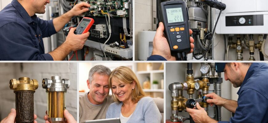 Обслуживание автоматики отопления в Можайске