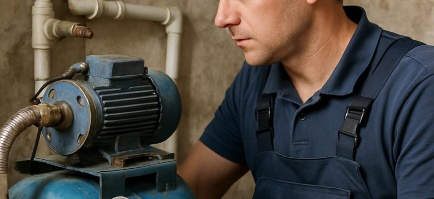 Ремонт насоса водоснабжения в Можайске