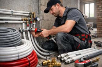 Монтаж труб Rehau в Можайске