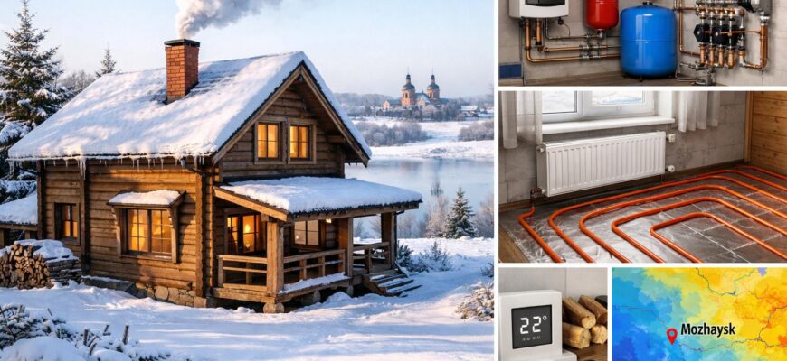Как сделать отопление в частном доме в Можайске