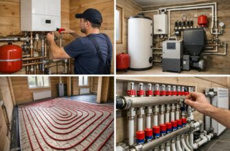 Отопление частного дома в Можайске