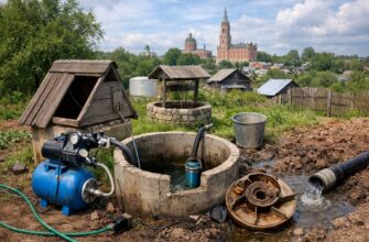 В Можайске насос не качает воду из скважины или колодца