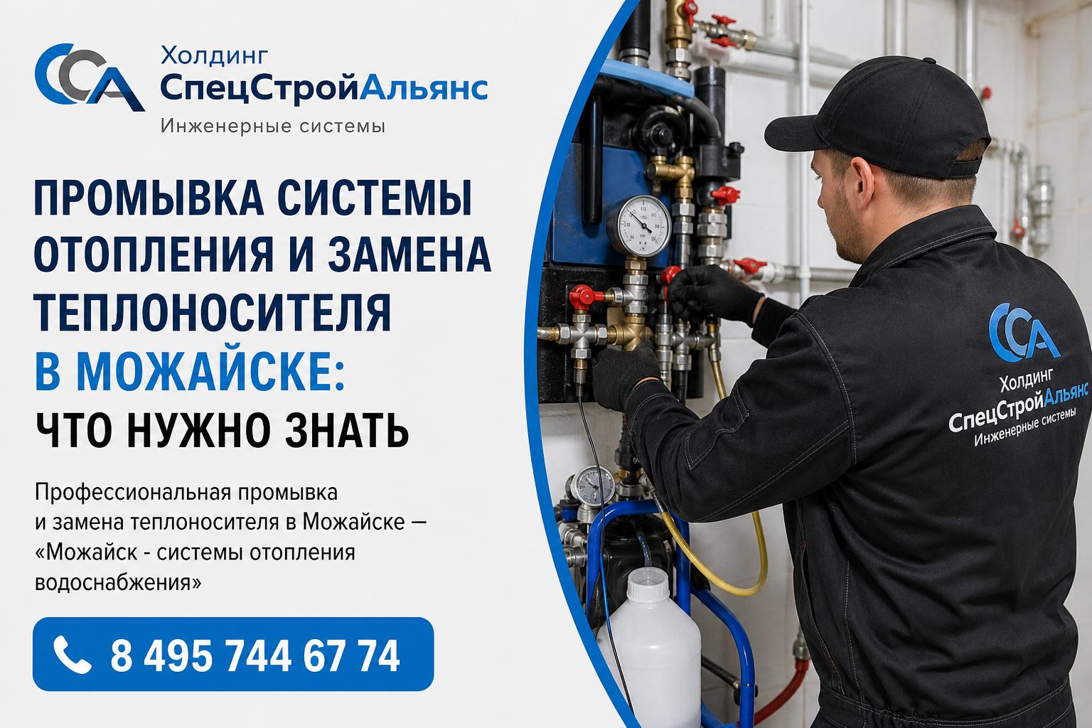 Профессиональная промывка и замена теплоносителя в Можайске — «Можайск - системы отопления водоснабжения» 8 495 744 67 74 Профессиональная промывка и замена теплоносителя в Можайске — «Можайск - системы отопления водоснабжения» 8 495 744 67 74