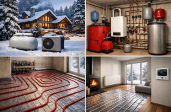 Отопление дома 350 кв. м в Можайске