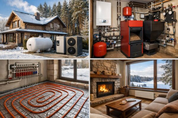 Отопление дома 400 кв. м в Можайске