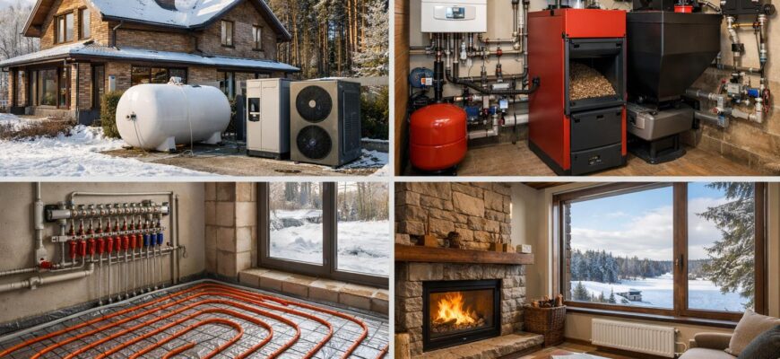 Отопление дома 400 кв. м в Можайске