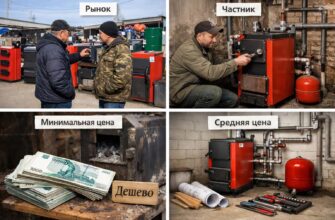 Можайск: стоимость работ по замене твердотопливного котла