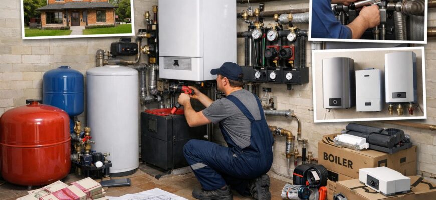 Сколько стоит установка котельного оборудования в Можайске