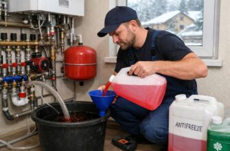 Замена антифриза в водяном отоплении в Наро‑Фоминске