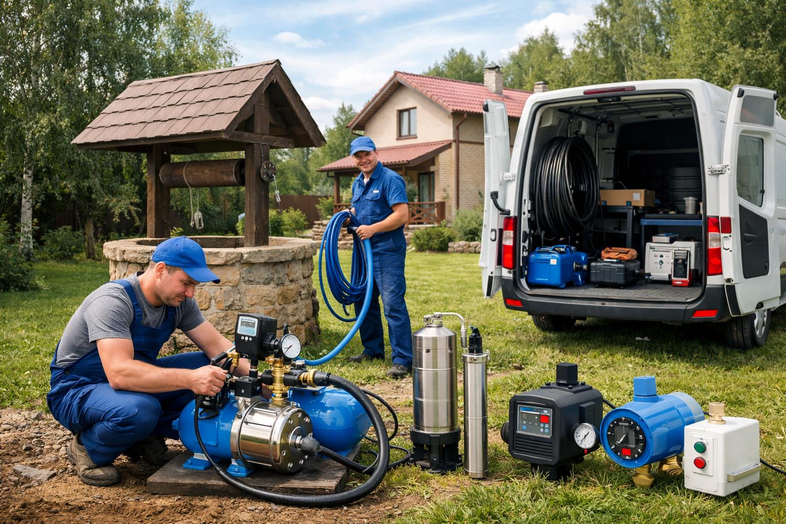 Доверьте водоснабжение из колодца профессионалам Наро‑Фоминска