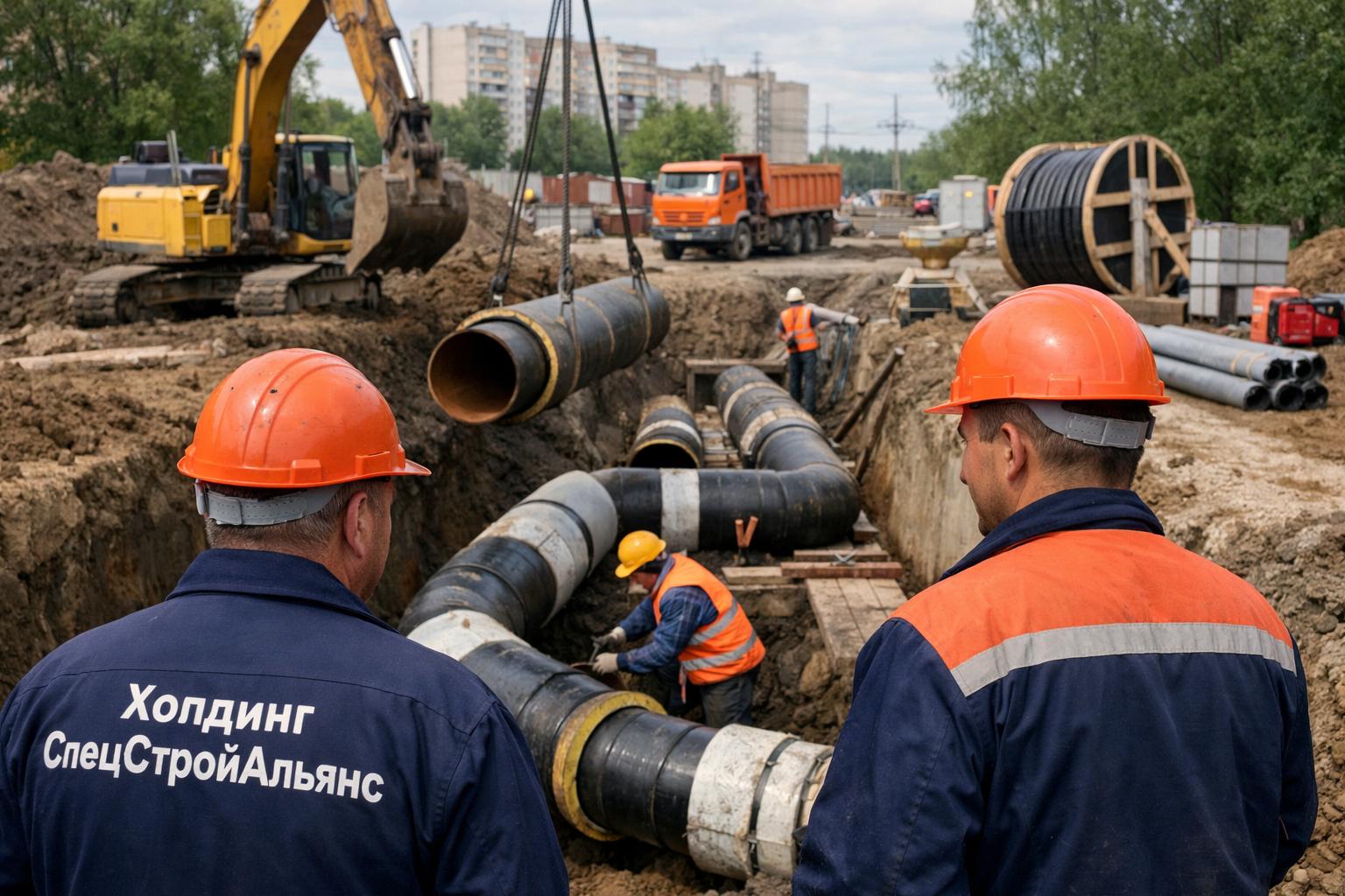 Гарантированно выгодные расценки на прокладку теплотрассы в Наро‑Фоминске от ООО «Холдинг СпецСтройАльянс» Гарантированно выгодные расценки на прокладку теплотрассы в Наро‑Фоминске от ООО «Холдинг СпецСтройАльянс»