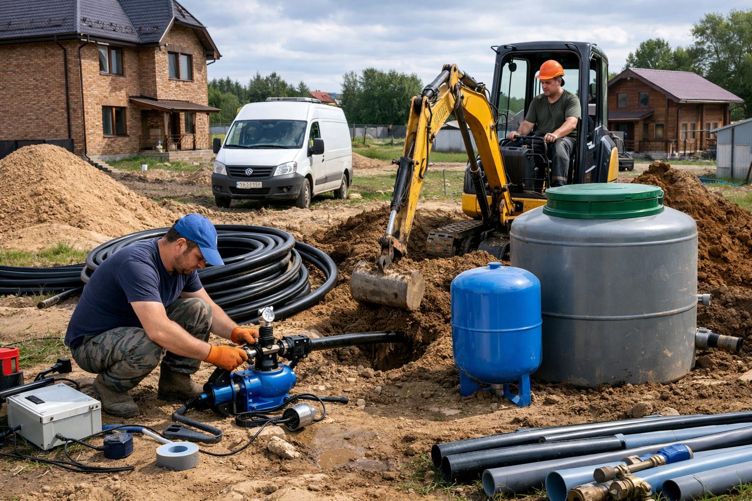 Экспертная оценка Наро-Фоминск: Стоимость установки систем водоснабжения под ключ от ООО Холдинг СпецСтройАльянс