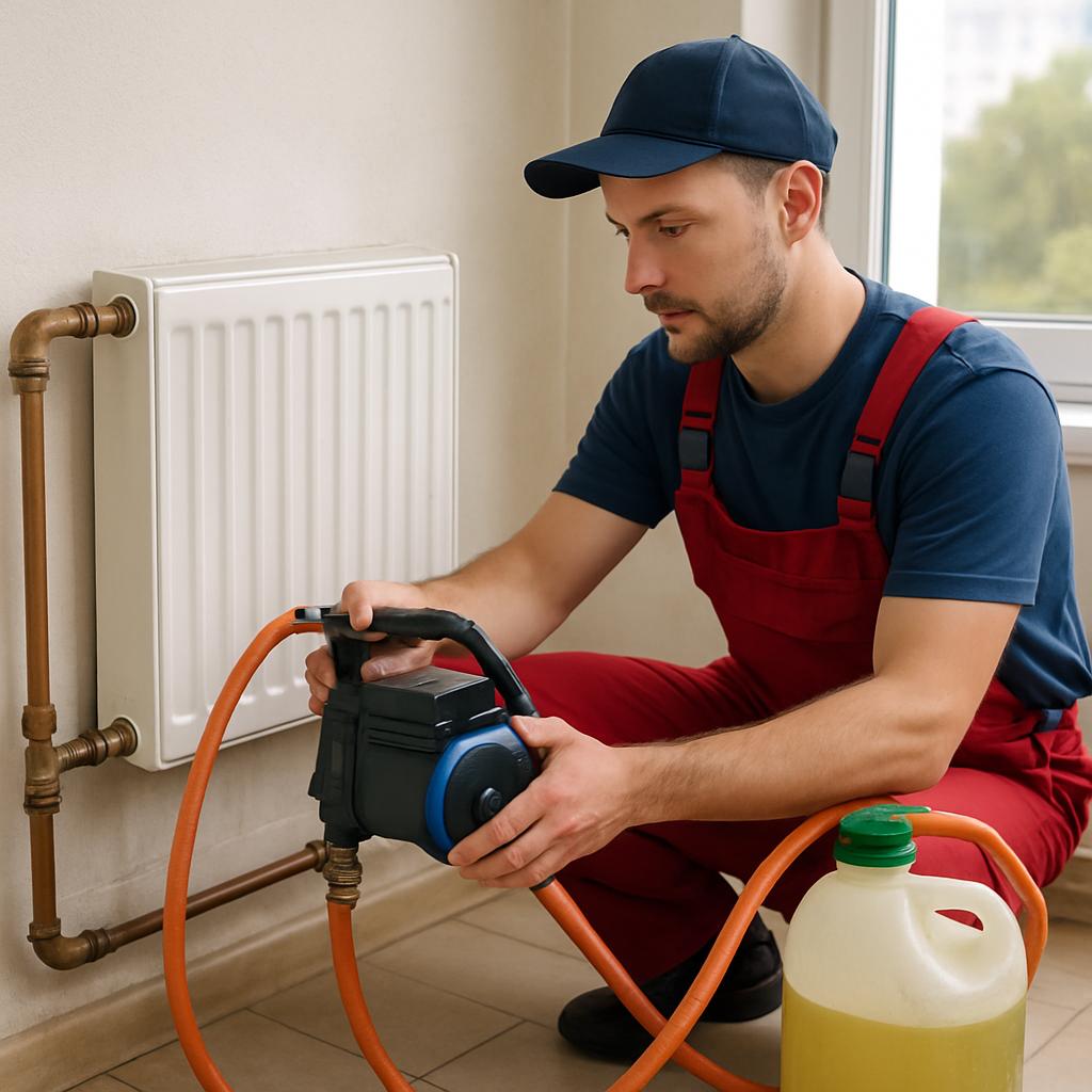 Промывка систем отопления в Одинцово