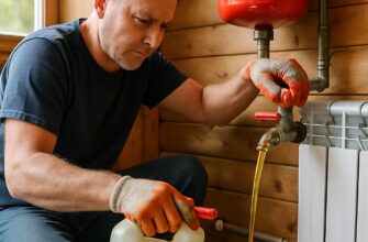 Замена теплоносителя в дачном отоплении в Одинцово