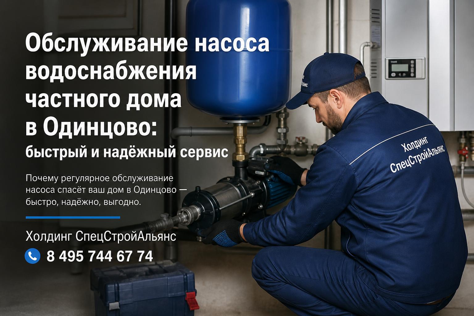 Почему регулярное обслуживание насоса спасёт ваш дом в Одинцово — быстро, надёжно, выгодно
