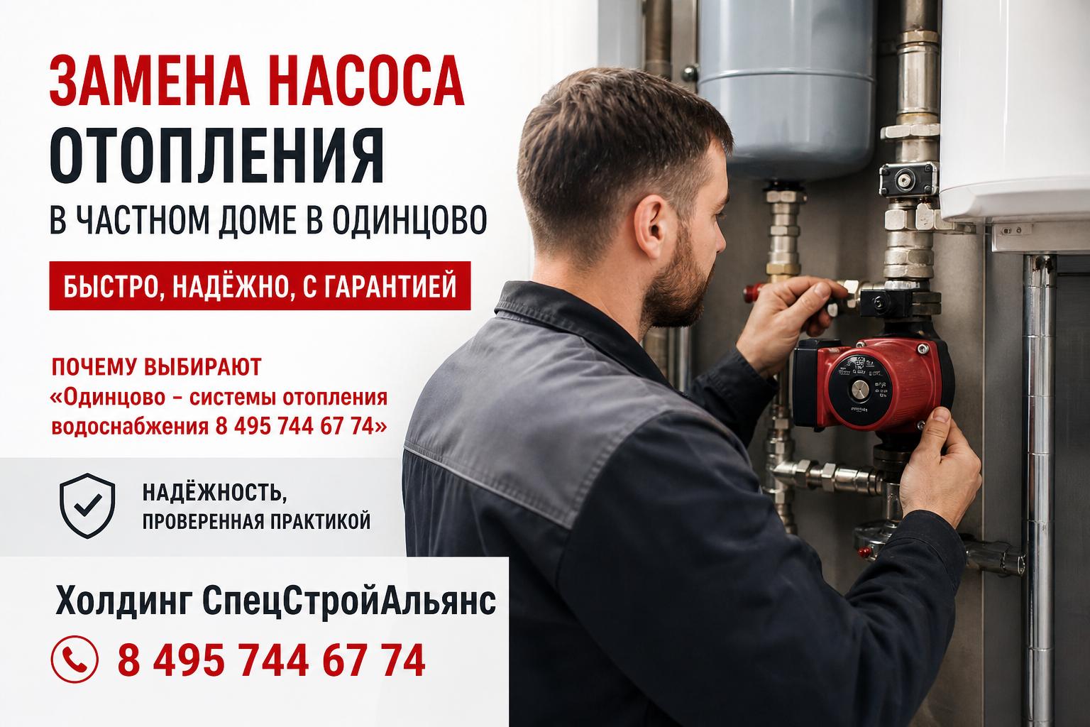 Почему выбирают «Одинцово - системы отопления водоснабжения 8 495 744 67 74» — надёжность, проверенная практикой