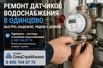 Ремонт датчиков водоснабжения в Одинцово