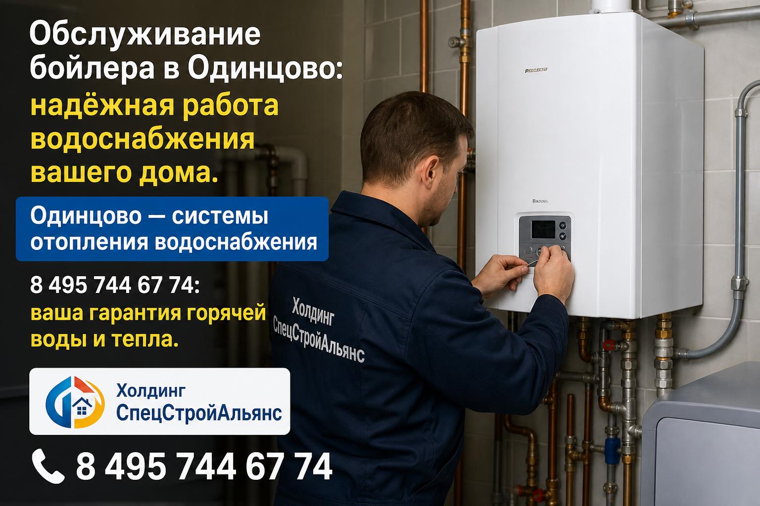 Одинцово — системы отопления водоснабжения 8 495 744 67 74: ваша гарантия горячей воды и тепла