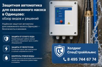 Защитная автоматика для скважинного насоса в Одинцово