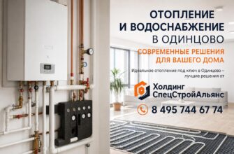 Отопление и водоснабжение в Одинцово