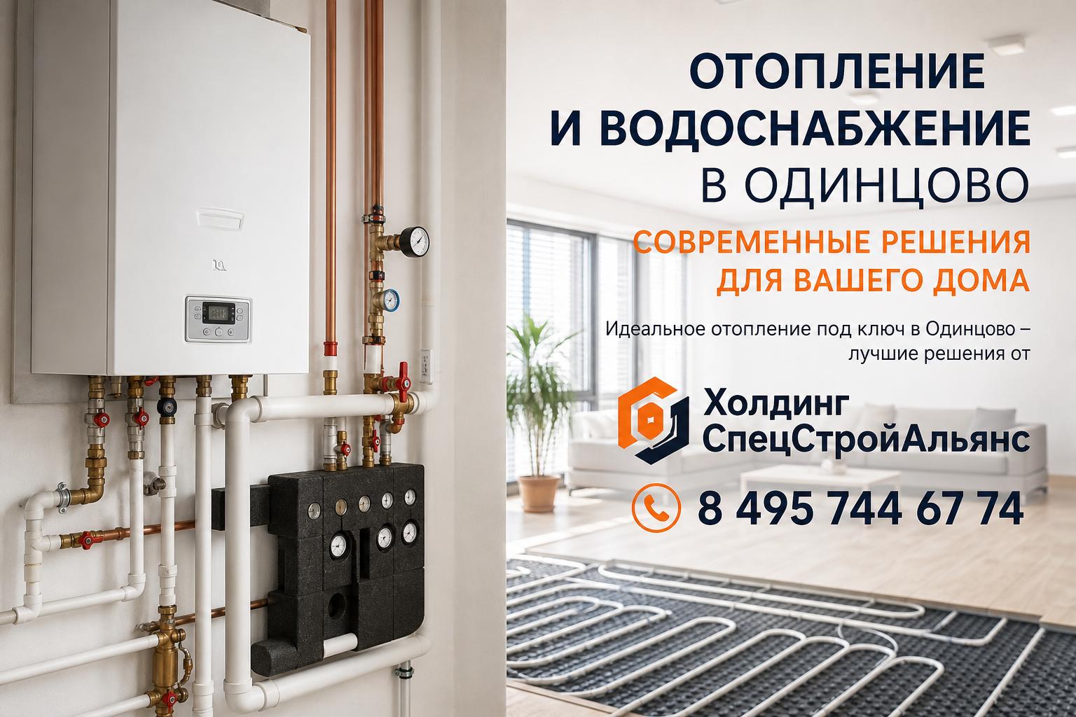 Идеальное отопление под ключ в Одинцово — лучшие решения от