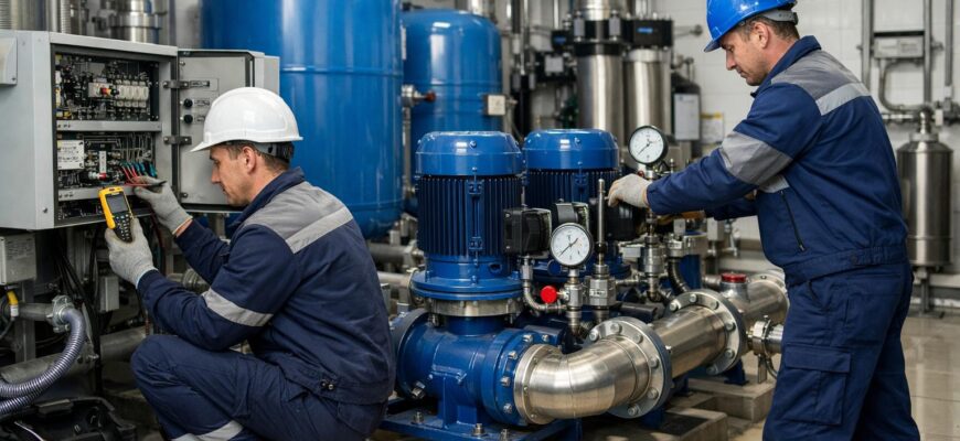 Обслуживание оборудования водоснабжения в Одинцово