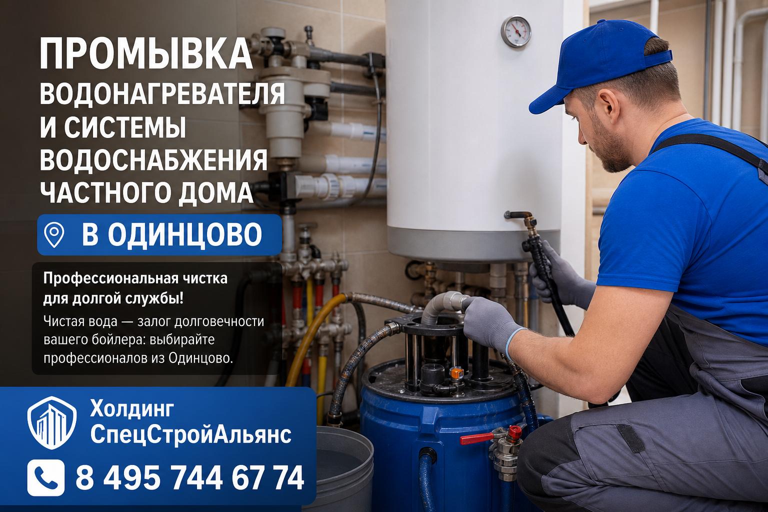 Чистая вода — залог долговечности вашего бойлера: выбирайте профессионалов из Одинцово