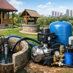 Водоснабжение дома в Одинцово из колодца: виды автоматики