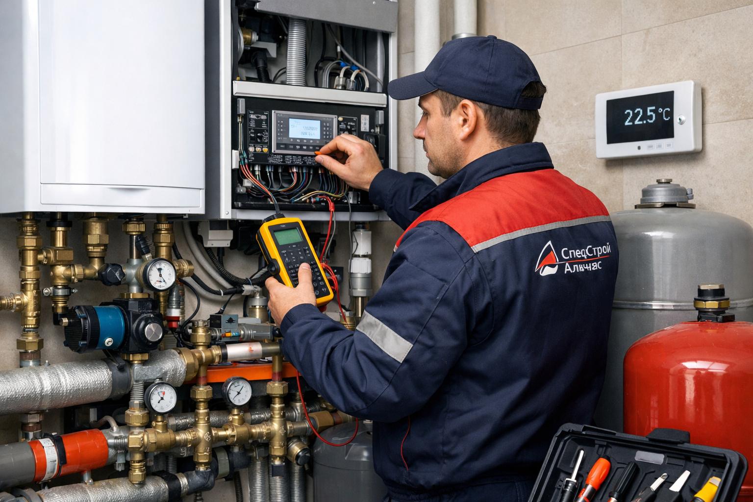 Гарантируем тепло без забот в Одинцово — услуги ООО Холдинг СпецСтройАльянс