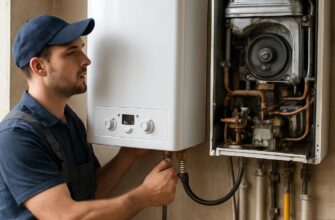 Замена котла отопления в Одинцово