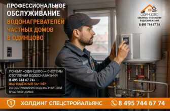 Обслуживание водонагревателя водоснабжения частного дома в Одинцово
