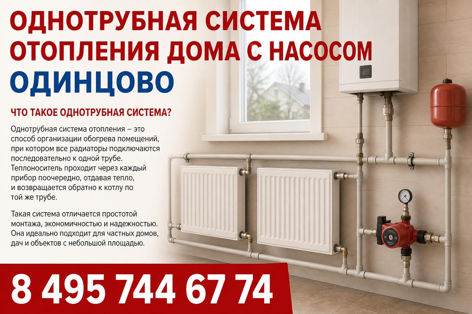 Что вообще такое однотрубная система Что вообще такое однотрубная система