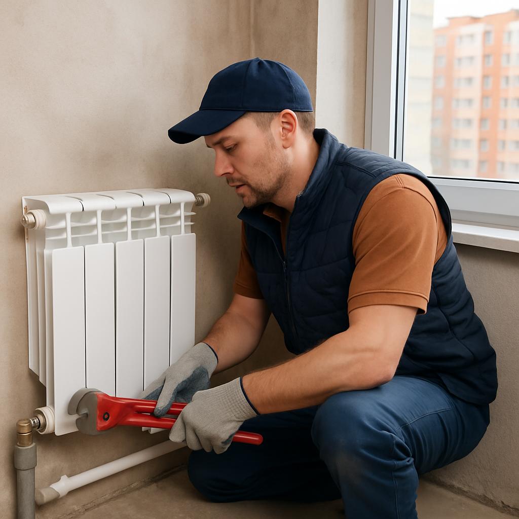 Установка радиаторов отопления в Одинцово