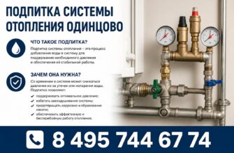 Как сделать подпитку системы отопления Одинцово